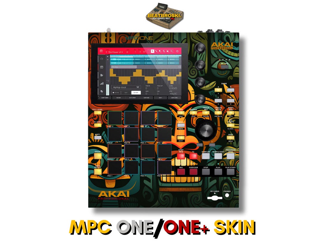 Custom Mpc One Akai MPC ONE / ONE+ Skin Customize Your Mpc Faceplate Uv Printed ...