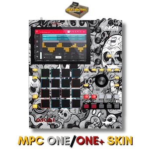Akai MPC ONE / ONE+ skin customize your mpc faceplate uv printed beautiful skin self adhesive