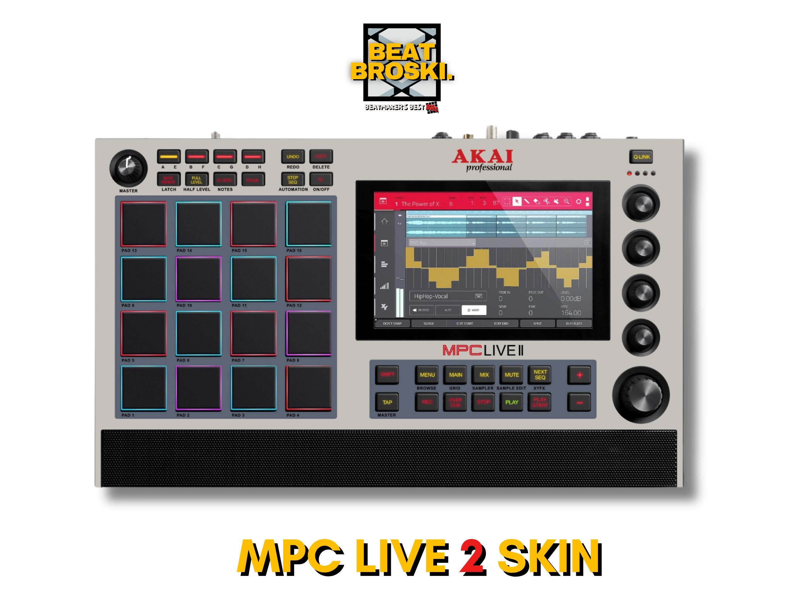 パーカッション・打楽器 MPC LIVE II 製品情報：MPC LIVE II：AKAI professional - パーカッション