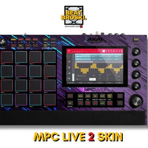 AKAI MPC LIVE 2 skin customize your mpc live 2