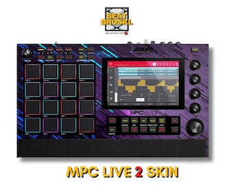 AKAI MPC LIVE Skin Customize Your Mpc Live! - Etsy