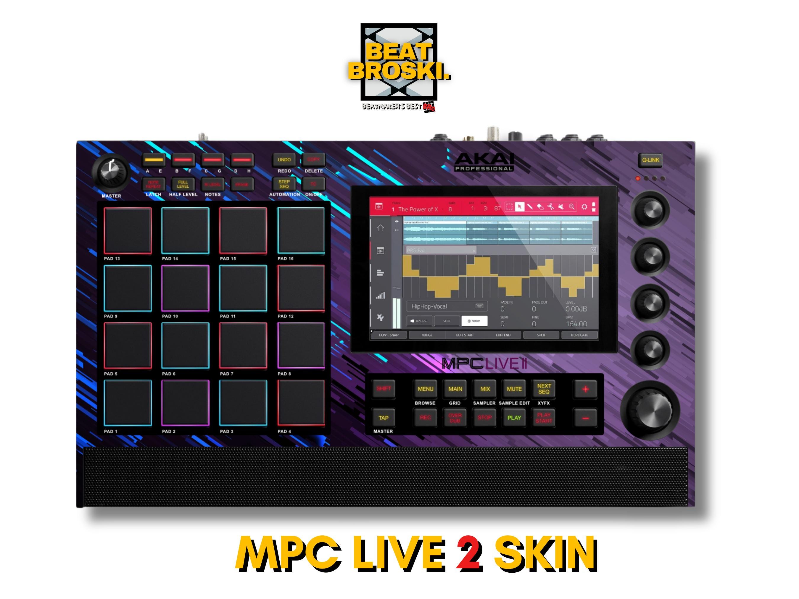 パーカッション・打楽器 MPC LIVE II Akai Pro MPC Live II Beatclub Timbaland Edition | Akai Pro
