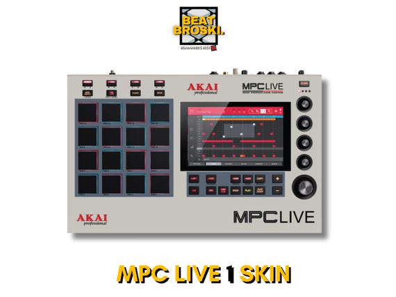 AKAI MPC LIVE Skin Retro Edition Classic 2000 X L - Etsy