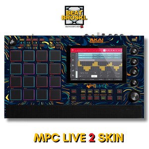AKAI MPC LIVE 2 skin customize your mpc live 2