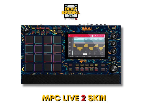 AKAI MPC LIVE 2 Skin Customize Your Mpc Live 2 - Etsy
