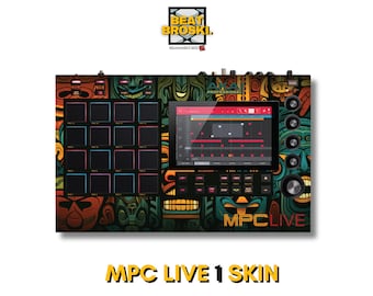 AKAI MPC LIVE skin customize your mpc live!