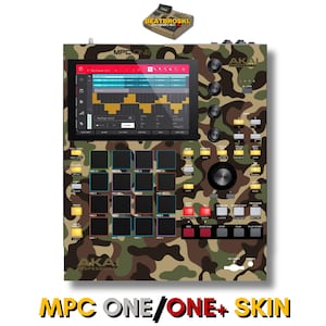 Skórka Akai MPC ONE / ONE+ dostosuj swoją płytę czołową MPC z pięknym nadrukiem UV, samoprzylepna