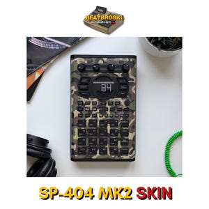 Roland Sp-404 MK2 SKIN MATT FINISH Pre Cut High Quality Beautiful Matt Finish Uv Printed Roland Sp404 mk ii For Beatmakers sp-404 Custom