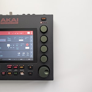 Pełny zestaw gałek do MPC Knob MPC Sample LIVE 1 / 2 / 3 / One / Force / Key 37 / Key 61 / Touch / Aluminium Grip Data Wheel Dial Army Green