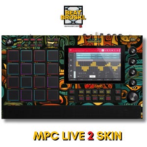 AKAI MPC LIVE 2 skin customize your mpc live 2