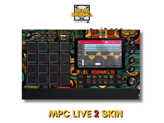 AKAI MPC LIVE 2 Skin Customize Your Mpc Live 2 - Etsy