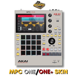 Akai MPC ONE / ONE+ Retro 2000 xl skin Anpassen Sie Ihre mc Gesichtsplatte UV gedruckt schöne Haut selbstklebend