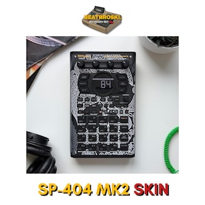 Roland Sp-404 MK2 SKIN MATT FINISH Pre Cut High Quality Beautiful Matt Finish Uv Printed Roland Sp404 mk ii For Beatmakers sp-404 Custom