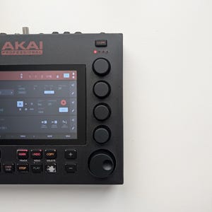 MPC-knop MPC-voorbeeld LIVE 1 / 2 / 3/ One / Force / Key 37 / Key 61 / Touch / Aluminium Grip Data Wheel Dial - Czarny