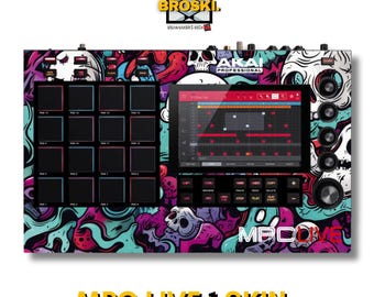 AKAI MPC LIVE skin customize your mpc live!