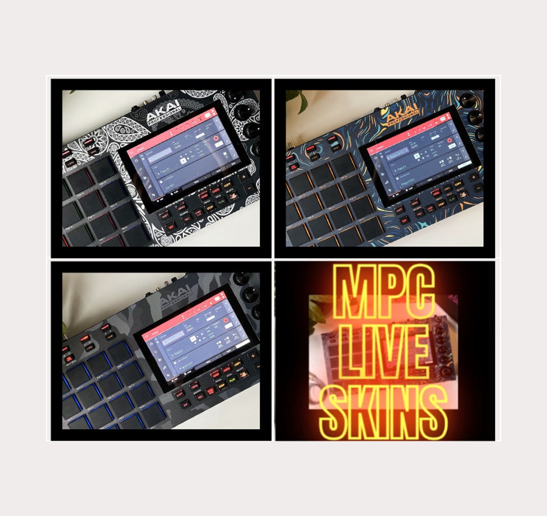 AKAI MPC LIVE Skin Customize Your Mpc Live! - Etsy AKAI MPC LIVE Skin Customize Your Mpc Live! - Etsy