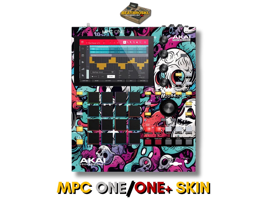 Mpc One Sticker Akai MPC ONE / ONE+ Skin Customize Your Mpc Faceplate Uv Printed ...