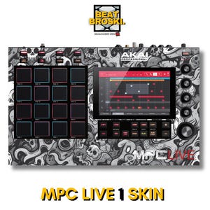 AKAI MPC LIVE-skin anpassa din mpc live!