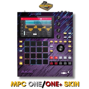 Akai MPC ONE / ONE+ skin customize your mpc faceplate uv printed beautiful skin self adhesive