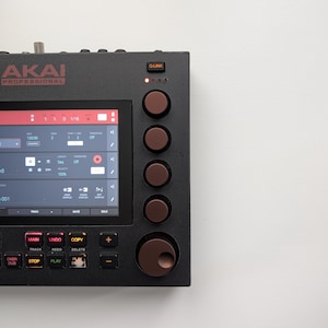 Pełny zestaw gałek do MPC Knob MPC Sample LIVE 1 / 2 / 3/ One / Force / Key 37 / Key 61 / Touch / Aluminium Grip Data Wheel Dial  - Brown