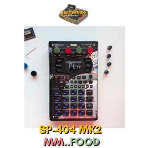 Roland Sp-404 MK2 Mf Doom SKIN MATT FINISH Pre Cut High Quality Beautiful Roland Sp404 mk ii For Beatmakers sp-404 Custom