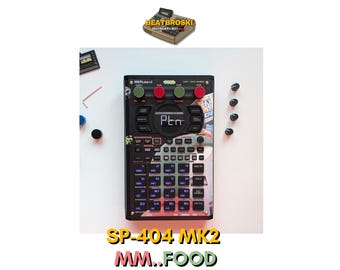 Roland Sp-404 MK2 Mf Doom SKIN MATT FINISH Pre Cut Wysokiej jakości piękny Roland Sp404 mk ii dla Beatmakers sp-404 Custom