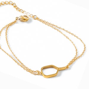 Pickleball Bracelet- The Pickler- The Dainty Dinker Pickleball Jewelry
