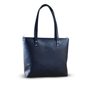 Custom Full Grain Leather Tote Bag, Handcrafted Rustic Purse with Adjustable Strap,