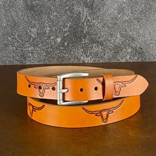 Custom Handmade Belt - Father's Day Gift - Anniversary Gift - Engraved Leather Belt - Grooms Men Gift - Genuine Leather - Gift for Boyfriend