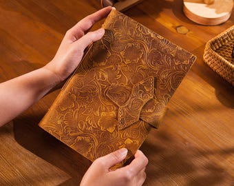 Handmade Leather Journal Notebook Personalized Journal sketchbook