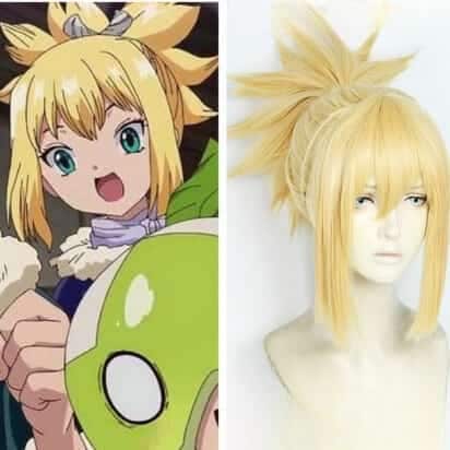 Anime Dr.Stone Cosplay Kohaku pruik Etsy Nederland