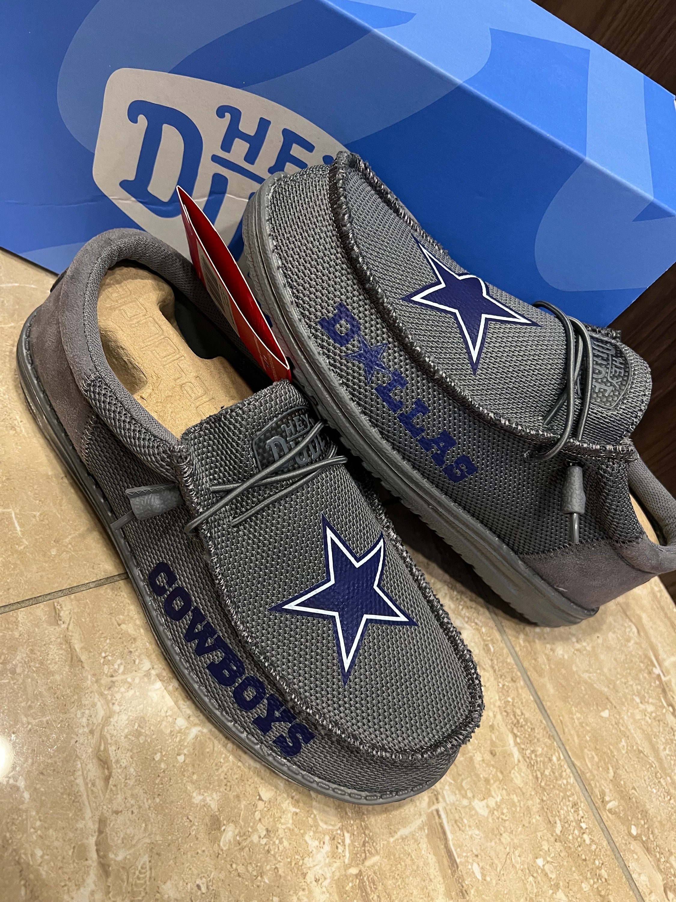 Dallas Cowboy Shoes Etsy