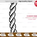 Detailed Rope Border. Original Design High Quality, Cut or Print ...