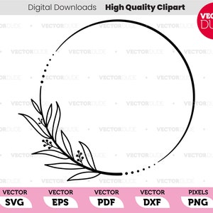 May include: A black and white circular wreath with a floral design. The wreath is made of a single branch with leaves and berries. The wreath is perfect for adding a touch of elegance to any project.