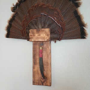 Rustic Turkey Fan Mount