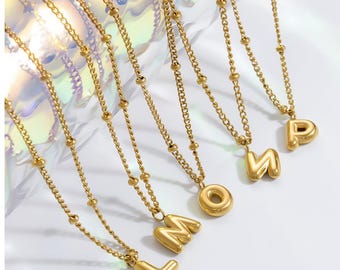 Initial Necklaces