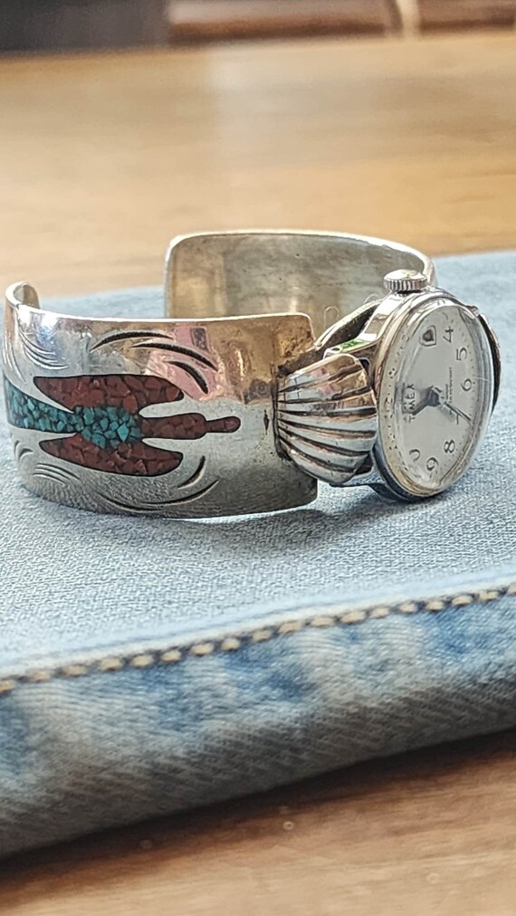 Vintage navajo, early Thomas Singer, sterling silv