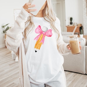 Bleistift Schleife Sublimation, Bleistift Schleife Digital Download, Bleistift Schleife PDF, Girly Bleistift Sublimation