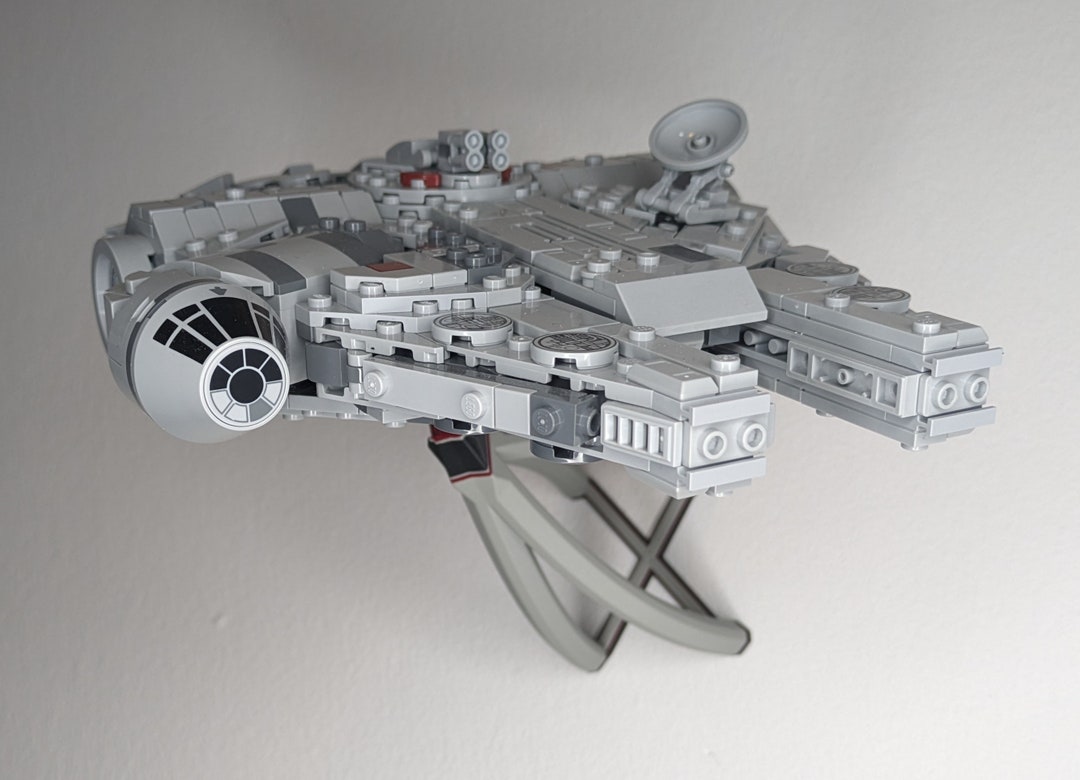Wandhalterung Für Lego STAR WARS Millennium Falcon Frei Drehbar, Dreifarbig Legonr. 75375 Han