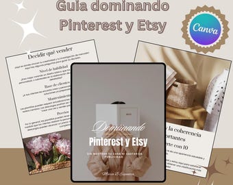 マスター再販権/MRR、Pinterest マーケティング戦略を使って、顔を出さずに Pinterest と Etsy をマスターするためのガイド。