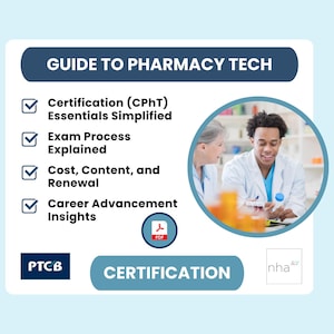 Zertifizierungsleitfaden für Apothekentechniker (PTCB & NHA) | PDF Übersicht über den Zertifizierungsprozess