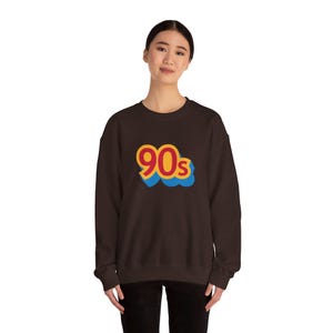 Vintage Nineties Text Sweatshirt, Unisex Sweatshirt, Crewneck Sweatshirt
