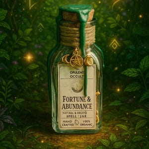 Fortune & Abundance Spell Jar