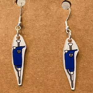 Biology Pipette Earrings