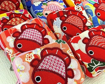 Japanese Goldfish Coin Case kawaii pouch for gift adorable kingyo for friends attachable bag