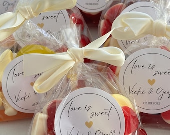 Personalised Lolly Bag Favours For Weddings, Bridal Showers, Baby Showers, Birthdays & All Other Events