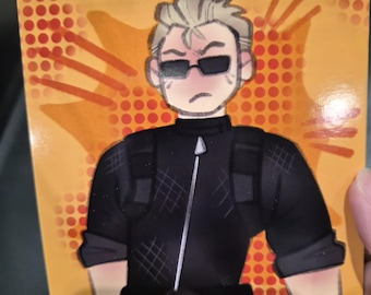 Albert Wesker 4x4 print