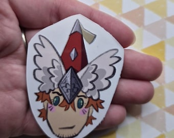Utowin witch hat atelier sticker