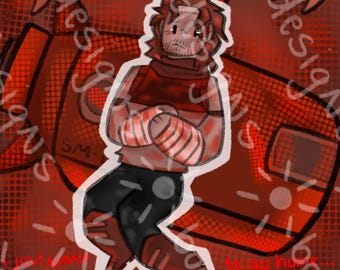 RESERVA Impresión de Pulmón de Hierro de Markiplier