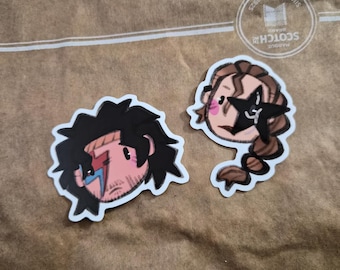 Pegatinas de Simon y Ava